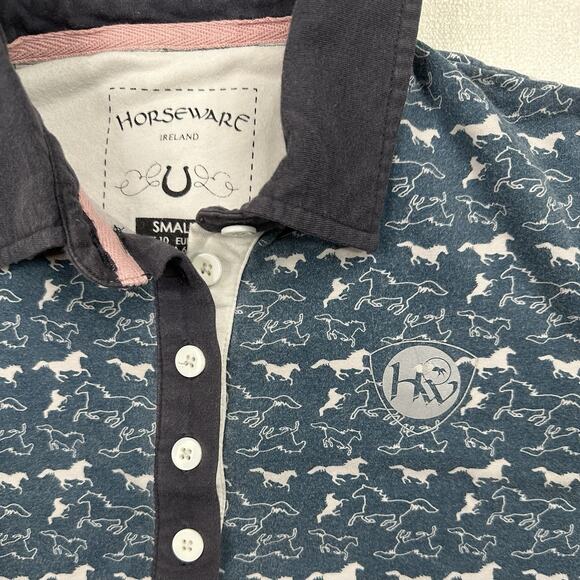 Horseware Polo Shirt Women's Small Equestrian Riding - Picture 2 of 9